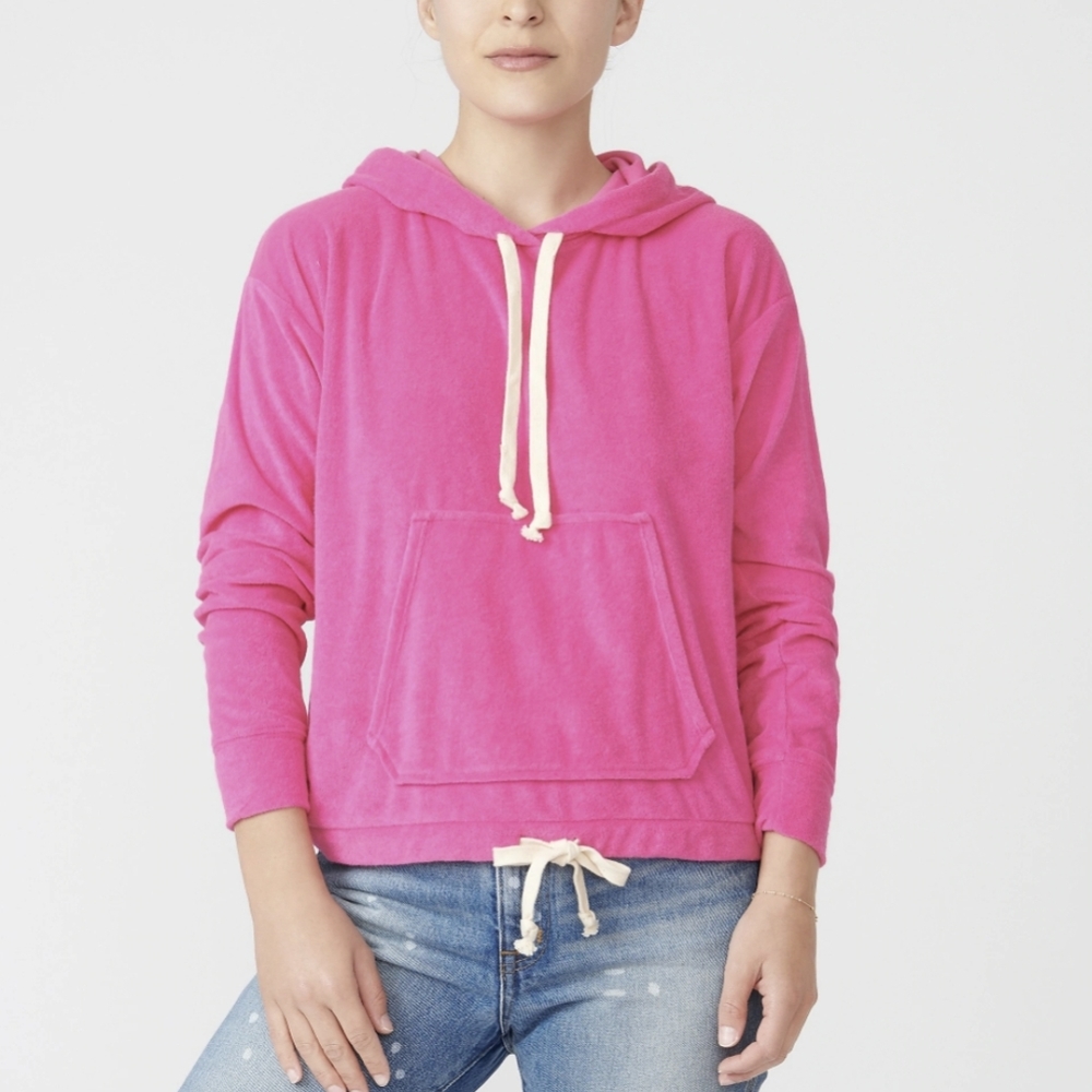 J. Crew Pullover Terry Hoodie